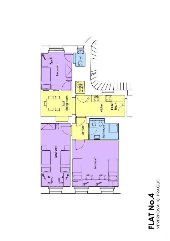 Letna Apartments プラハ エクステリア 写真